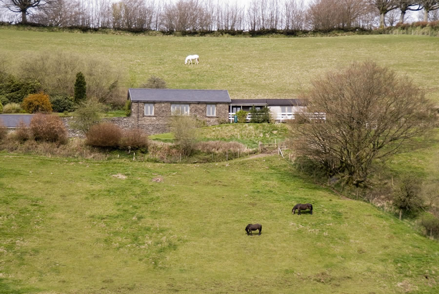 Cottage overlooking Exmoor Valley